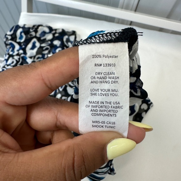 Show me your MUMU Cheetah print tunic loose fit top size XSmall - Picture 9 of 9